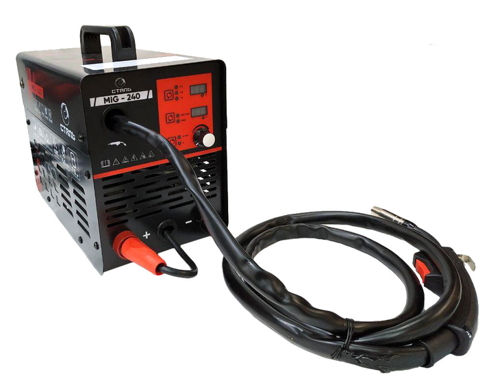 Зварювальний інверторний напівавтомат Сталь MIG-240, фото 1