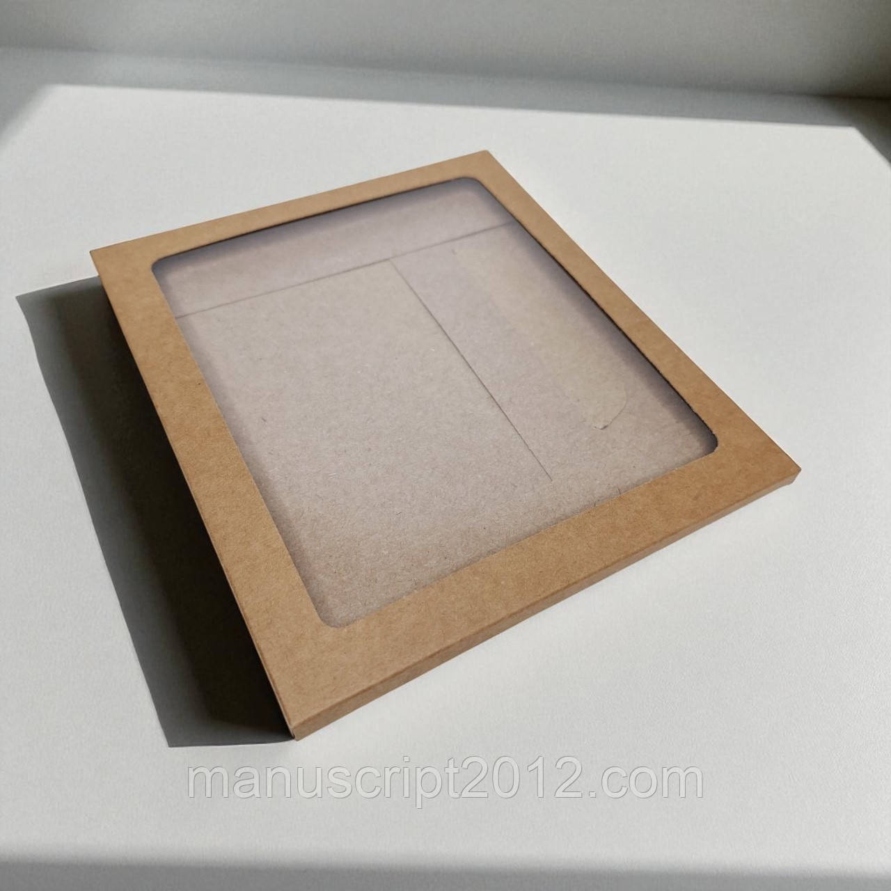 Коробка-конверт для подарунків (170*150*7мм.) крафт