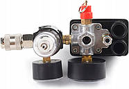 Реле тиску для компресора автоматика (пресостат) з манометром + фільтр KD5852, фото 4