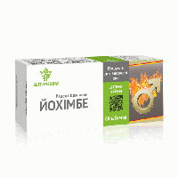 Йохiмбе рецепт Казанови покращує кровонаповнення печеристих тіл №80 Еліт Фарм