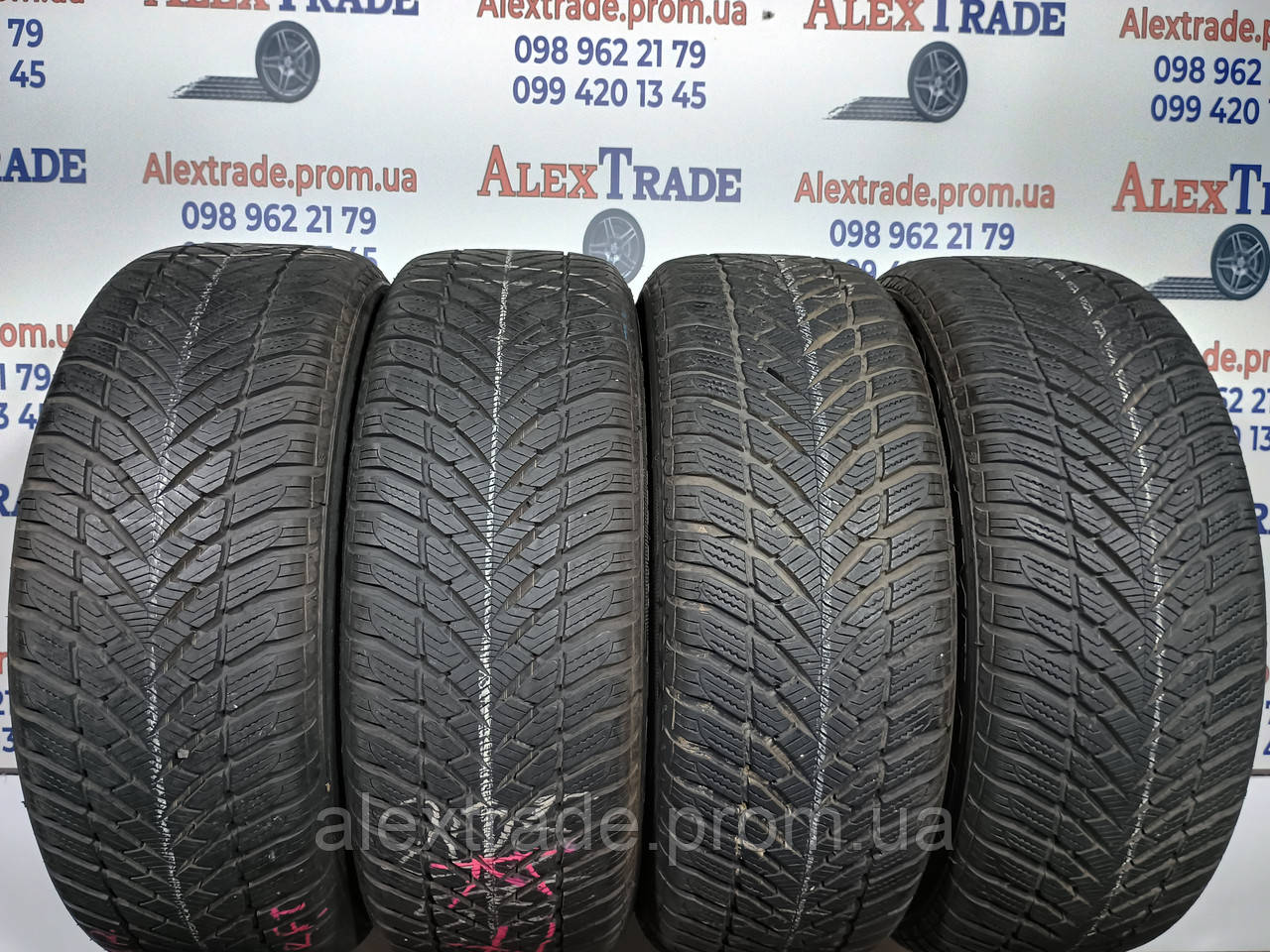 205/55 R16 Goodyear Eagle UltraGrip Run Flat зимові шини б/у, фото 1