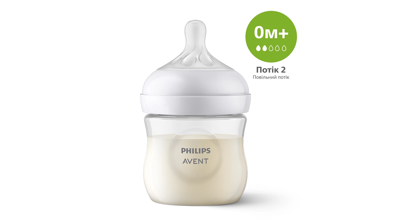 Пляшечка Philips AVENT 125 мл соска повільний потік від 0+, фото 1