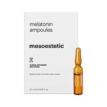 Мелатонін - нічний освітлюючий догляд Melatonin ampoules Mesoestetic 10*2 мл