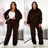 Костюм вельветовий прогулянковий в кольорах 9912, фото 3