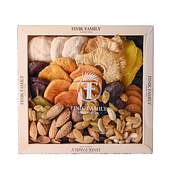 Подарунковий набір з сухофруктами та горіхами "Асорті максі"