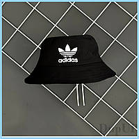Панама чорна унісекс Adidas легкий капелюх для чоловіків і жінок модний однокольоровий літній капелюх з котону