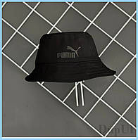 Панама чорна унісекс Puma легкий капелюх для чоловіків і жінок модний однокольоровий літній капелюх з котону