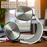 Накладні Bluetooth навушники з підтримкою картки пам'яті i18-BT Білий, фото 4