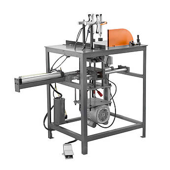 Торцювальний верстат 305 V для різання під кутом 90° і 45° відрізний верстат із пневмопритискачем, фото 2