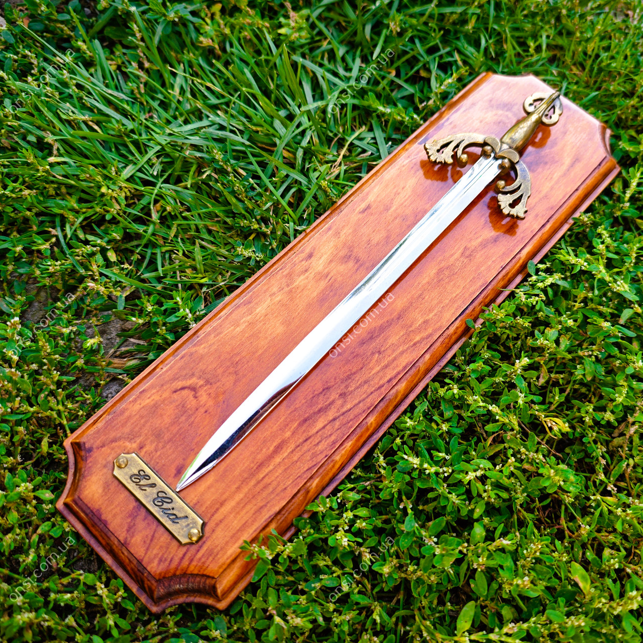 Колекційний меч «Англія» на декоративному панно, фото 1