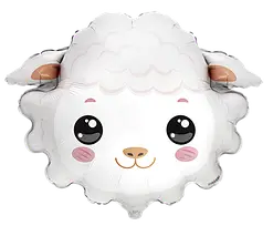 Фольгована кулька Flexmetal Овечка (голова) , (58  х 75 см)