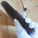 Кухонний ніж/сокира King Gary сербський, риб'яча голова 28,5см, 329г, фото 4