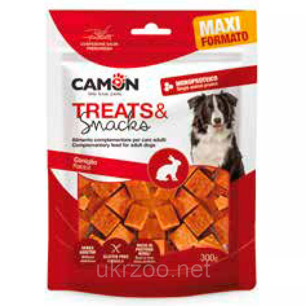 Ласощі м'ясні кубики з кролика, 300 гр, 2*0,5см, (флоупак) 6 упак./короб. (ціна за упак), фото 1