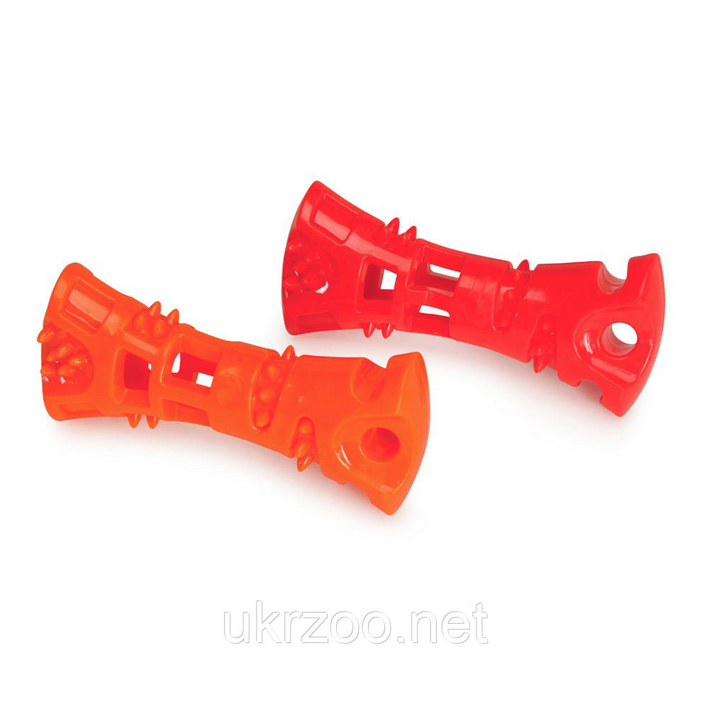 Іграшка для собак геометрична паличка з TPR в двох кольорах, 14 см 4 шт.упак (ціна за 1шт), фото 1