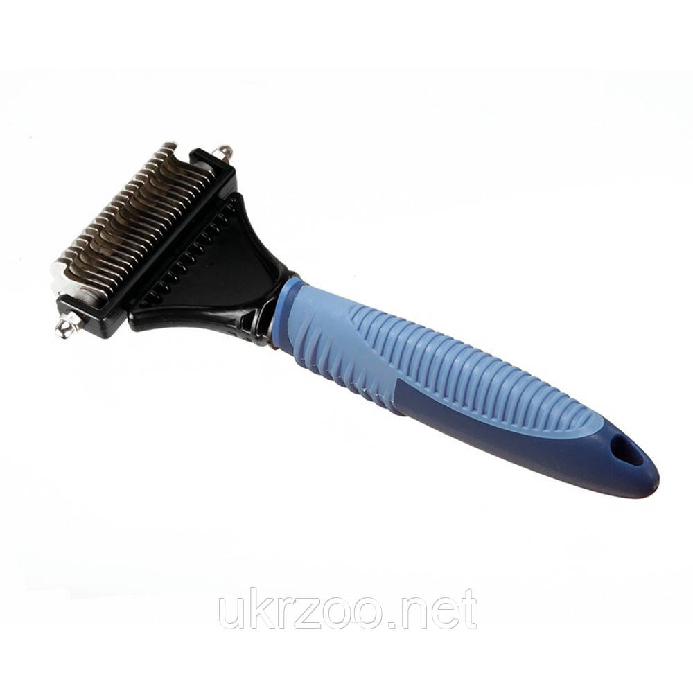 Граблі для згрібання та різання шерсті/вузлів на 12+11 лез, 3 шт/уп (ціна за 1 шт.), фото 1