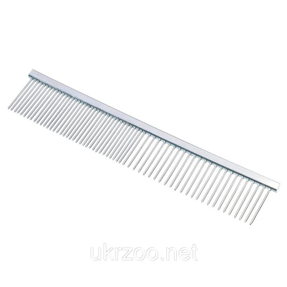 Гребінець хромований, 18 см, 6 шт/уп (ціна за 1 шт.), фото 1