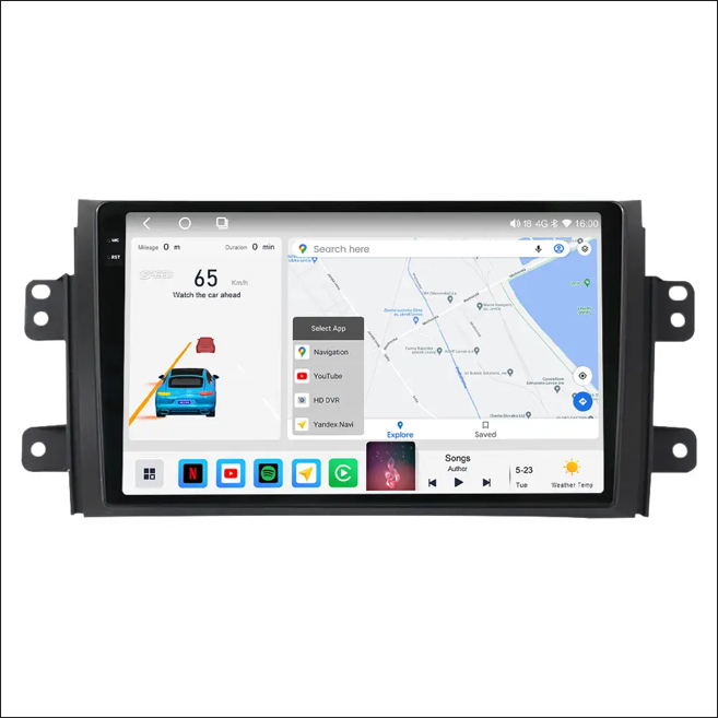 Штатна магнітола андроїд SUZUKI SX4 2005-13 Автомагнітола 2дин 2/32, штатний головний пристрій сузуки, фото 1