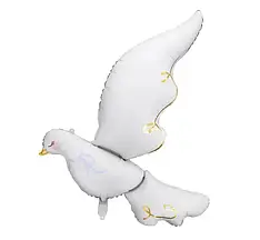 Фольгована кулька PartyDeco Голуб , (62  х 90 см)