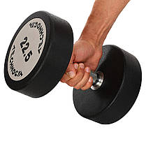 Гантель цілісна професійна TECHNOGYM TG-1834-22,5 1шт22,5кг Код TG-1834-22_5, фото 4