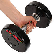 Гантель цілісна професійна LIFE FITNESS SC-80081-8 1шт 8кг Код SC-80081-8, фото 4