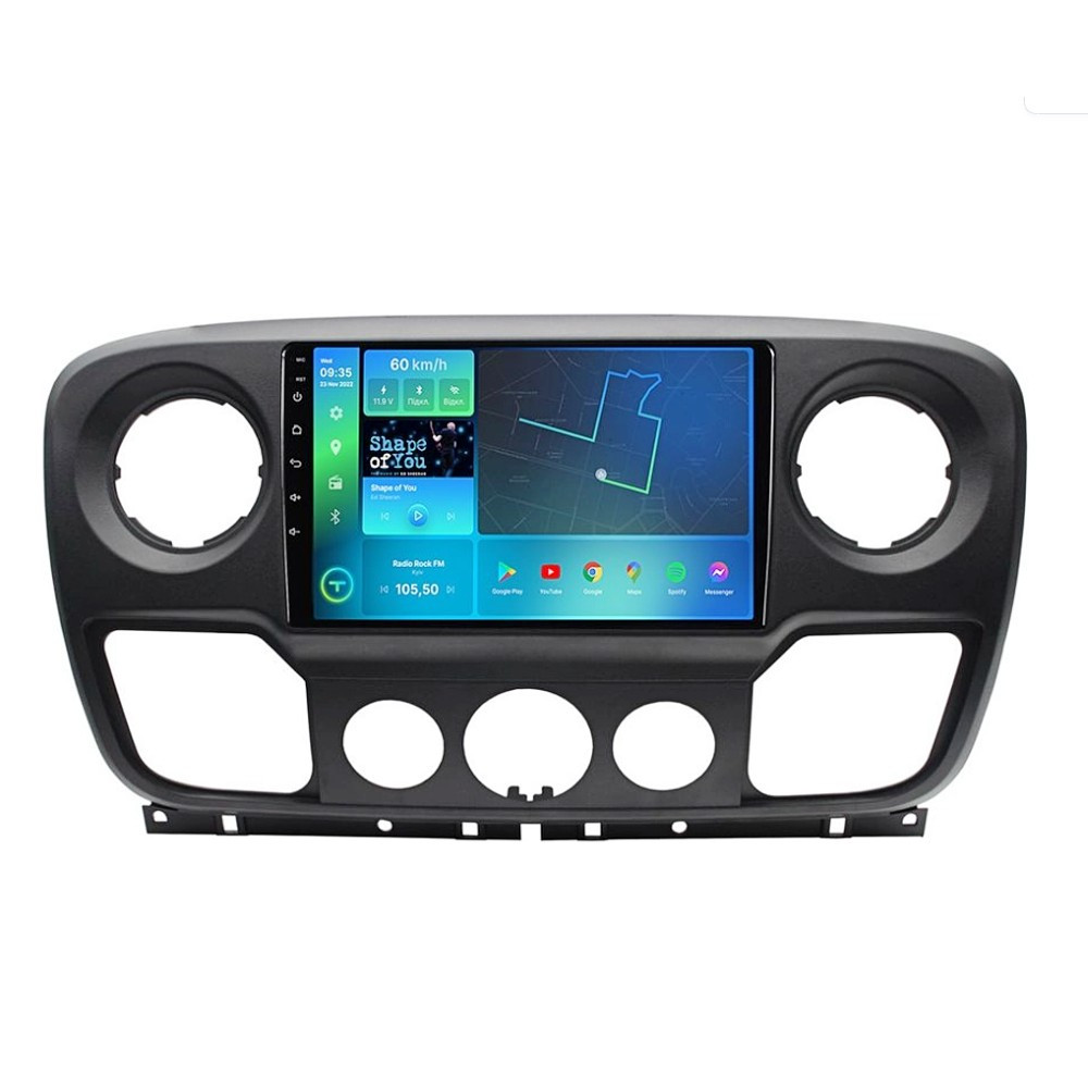 Штатна магнітола андроїд NISSAN NV400/Renault Автомагнітола 2дин 2/32, штатний головний пристрій низсан, фото 1