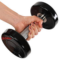 Гантель цілісна професійна LIFE FITNESS SC-80081-4 1шт 4кг Код SC-80081-4, фото 4