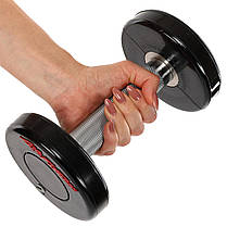 Гантель цілісна професійна LIFE FITNESS SC-80081-2 1шт 2кг Код SC-80081-2, фото 4