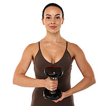 Гантель цілісна професійна LIFE FITNESS SC-80081-2 1шт 2кг Код SC-80081-2, фото 5