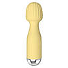Універсальний міні-вібромасажер з 10 режимами вібрації Mini Av Wands Yellow – стильний, потужний та компактний, фото 6