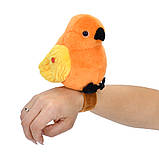 Тварина пташка, повторюшка, браслет, плюш, 2 види 933-144-145E, фото 3