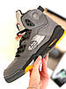 Чоловічі кросівки Nike Air Jordan 5 Off-White Sail grey взуття Найк Джордан Ретро сірі осінь євро зима, фото 5