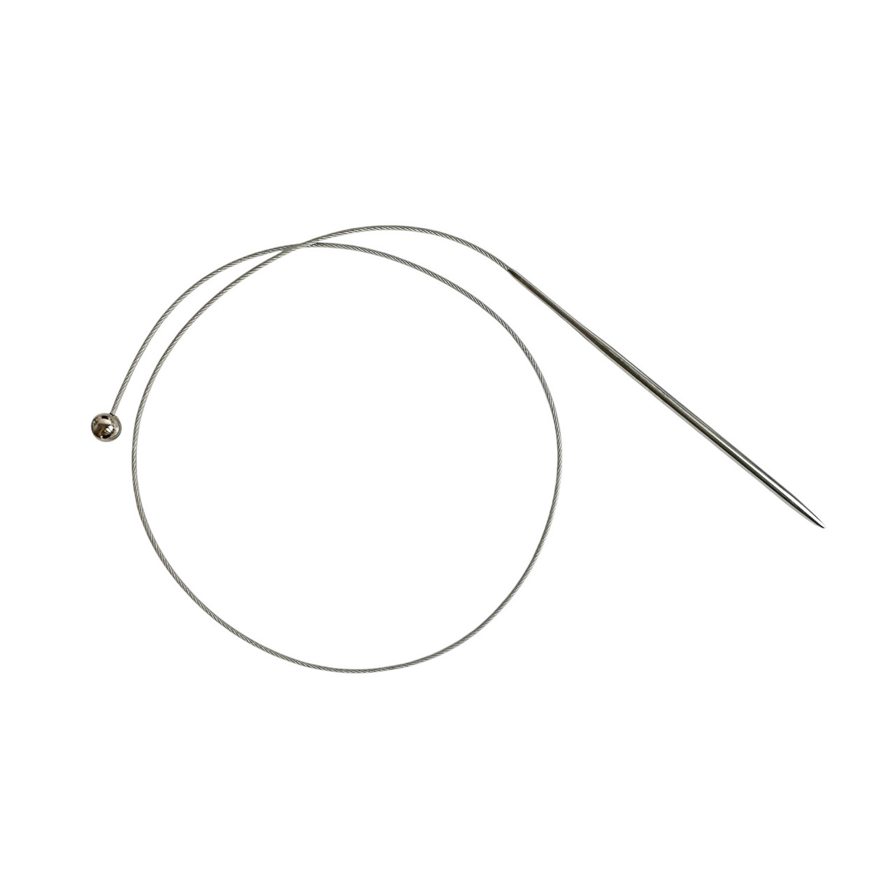 Спиця Kartopu №4 мм 60 см одиночна сталева, фото 1