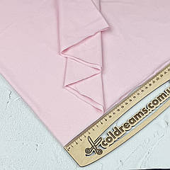 Стрейч кулір Ніжно рожевий (світле) — 95% бавовна та 5% еластану ВІДРІЗ 0.60 см