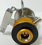 Портативний газовий пальник під нарізний балон у кейсі, складаний пальник, фото 2