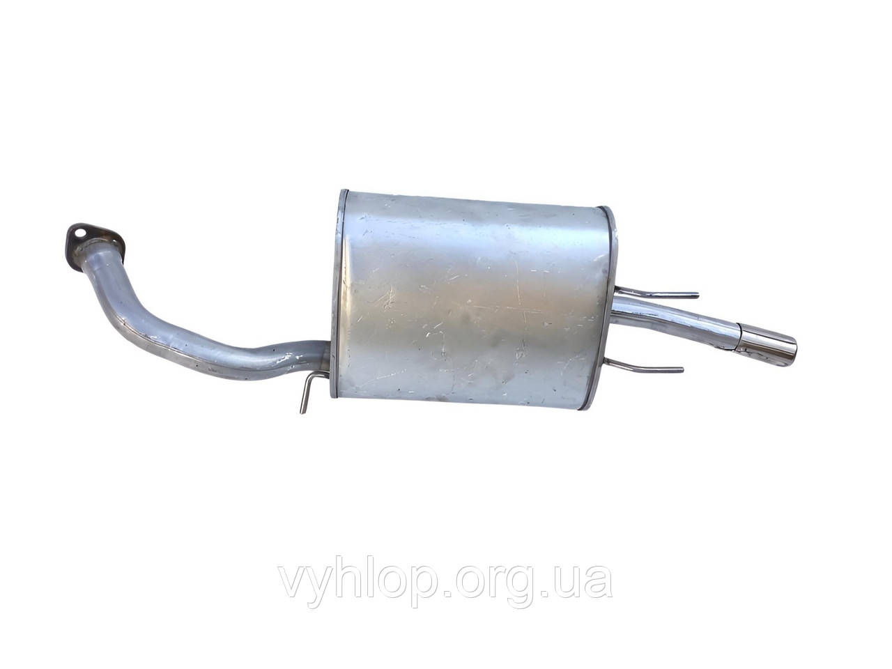 Глушник Тойота Королла (Toyota Corolla) (26.11) 1.3 i kat 87-92 Polmostrow алюминизированный