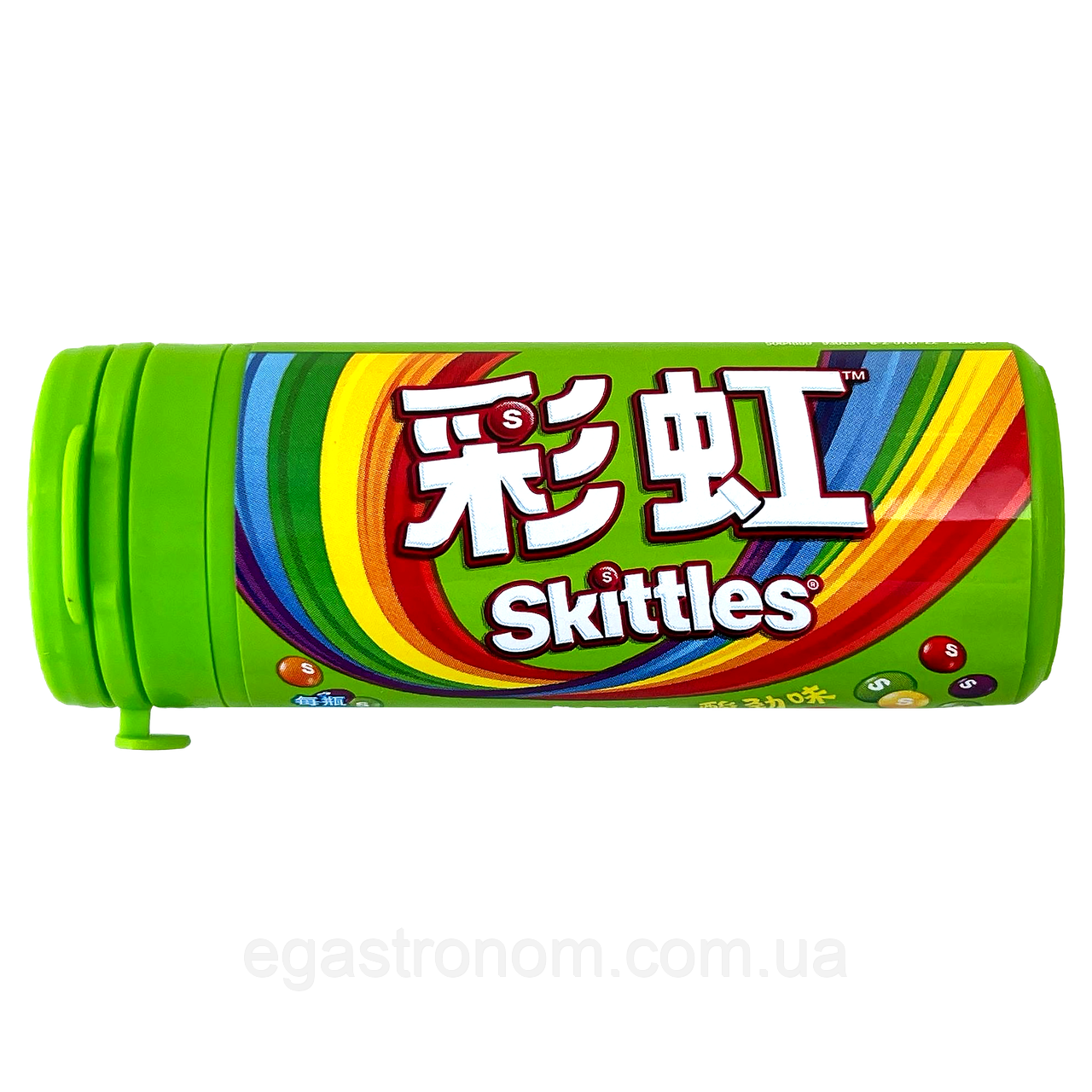 Драже в тубусі з кислинкою Скітлс Skittles 30g 12шт/пач 10пач/ящ (Код: 00-00018084), фото 1