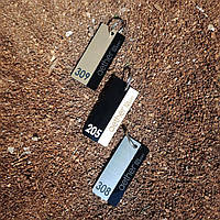 Номерки в гардероб із металу з кільцем