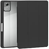 Чохол Clear Acrylic Lenovo Idea Tab 11" TB336FU, ZU / Tab K11 2nd Gen / Xiaoxin Pad 2025 з місцем для стілусу Чорний, фото 3