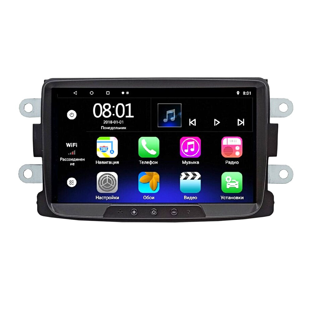 Штатна магнітола андроїд Штатна Magriтола Renault Автомагнітола 2дин 4/32, штатний головний пристрій рено, фото 1