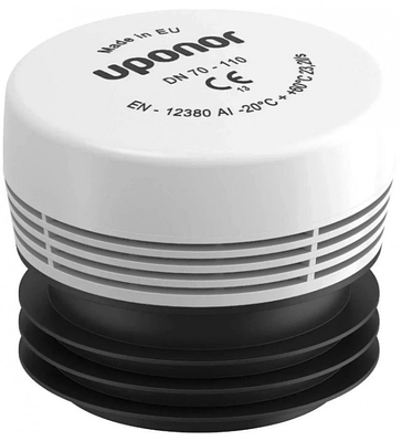 Клапан повітряний аератор для каналізації Uponor HypAir Balance DN70-110 1134571