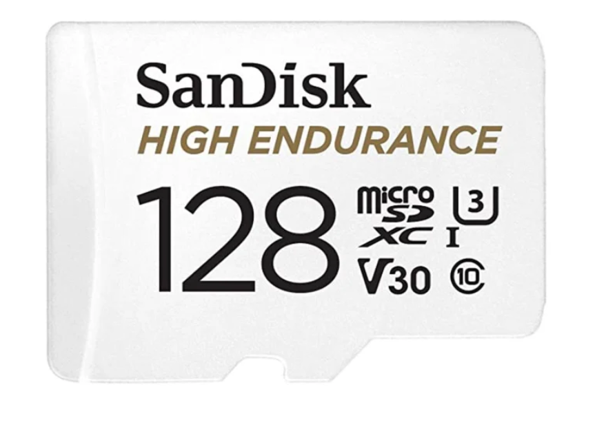 Карта пам'яті SanDisk 128GB microSDXC High Endurance UHS-I U3 V30 (SDSQQNR-128G-GN6IA)