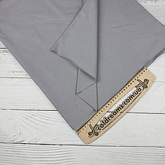 Стрейч кулир Світло сірий - 95% хлопок и 5% эластанаВІДРІЗ 0.80см