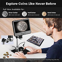 Цифровий мікроскоп Andonstar AD210 10.1" LCD екран, фото 3