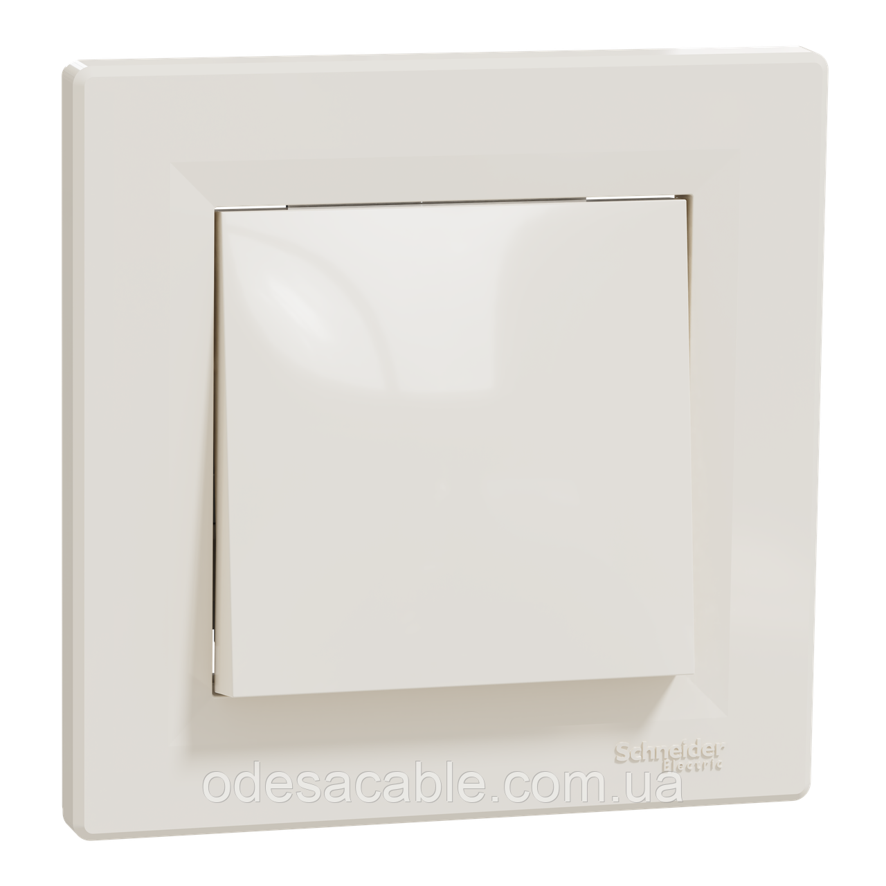 ВИМИКАЧ ОДНОКЛАВІШНИЙ САМОЗАЖИМНОЙ КРЕМ ASFORA