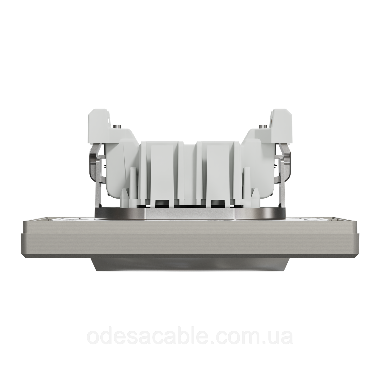 ВИМИКАЧ ОДНОКЛАВІШНИЙ САМОЗАЖИМНИЙ ASFORA БРОНЗА