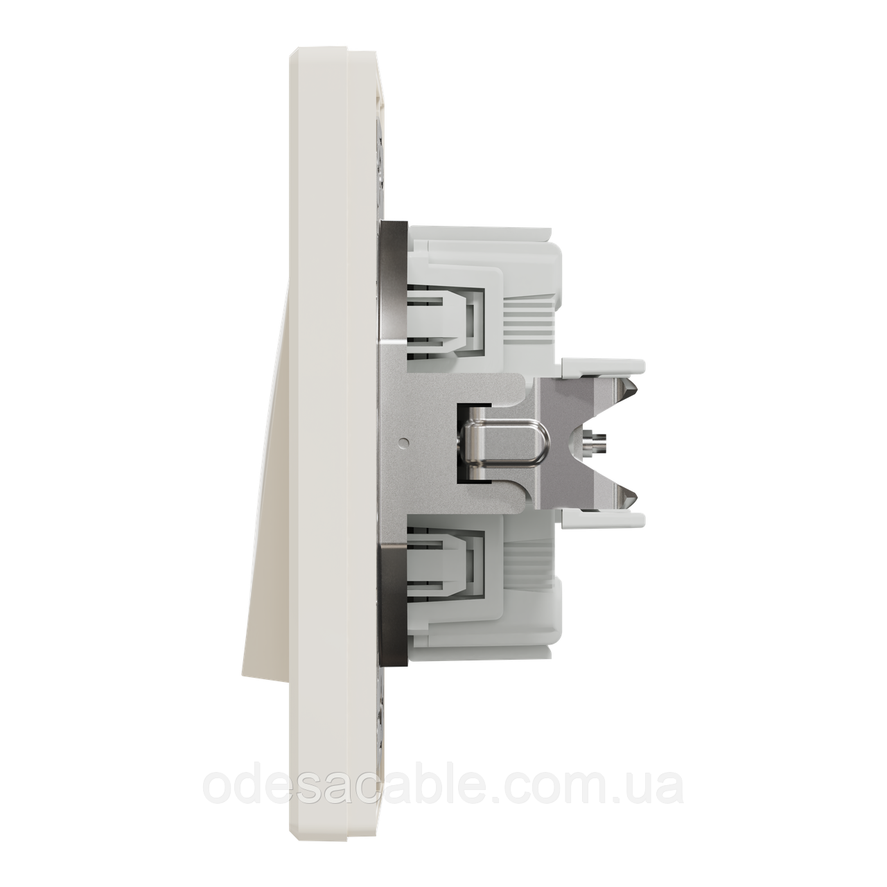 ПЕРЕМИКАЧ ОДНОКЛАВІШНИЙ САМОЗАЖИМНИЙ КРЕМ ASFORA