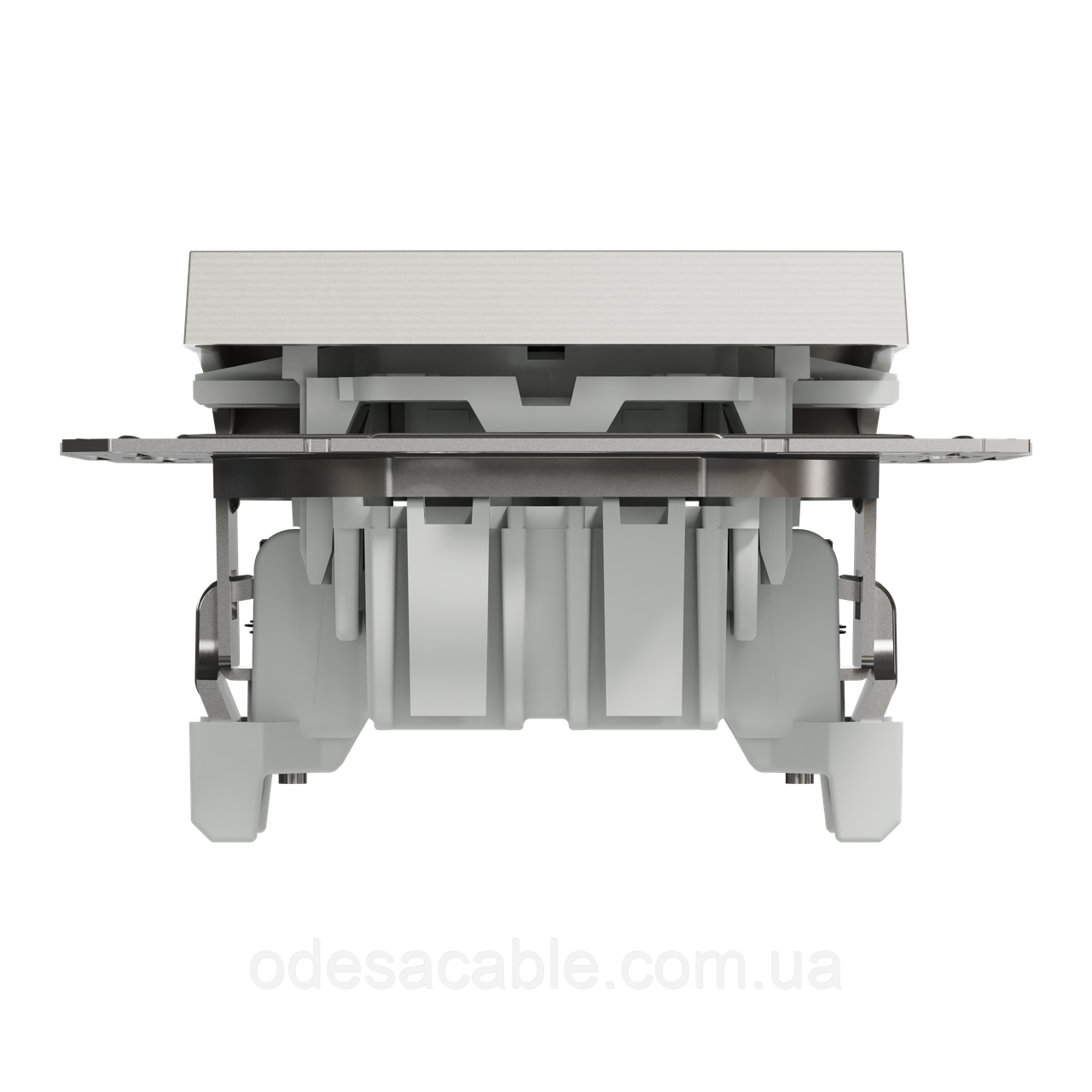 ПЕРЕМИКАЧ ОДНОКЛАВІШНИЙ САМОЗАЖИМНИЙ ASFORA БРОНЗА