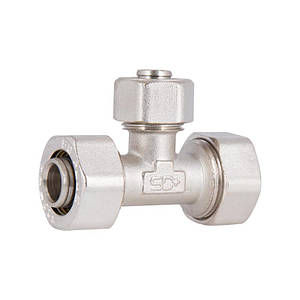 Трійник обтискний SD Plus 20х16х20 SD158W201620