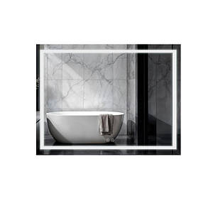 Дзеркало Qtap Mideya 900х700 з LED-підсвіткою Touch, з антизапотіванням, з димером, рег. яскравості Reverse