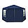 Садовий павільйон альтанка намет 6 стінок Bonro B-9007 синій (mrk), фото 10